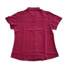 Camisete Feminino Manga Curta Social Alfaiataria 100% Viscose 46 Ao 56 Plus Size Doce Brisa