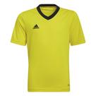 Camisola adidas Kids' Entrada 22 Team Yellow/Black - GG