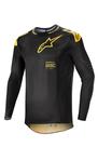 Camisola Alpinestars Supertech Ward Preta/Amarela - Tamanho M