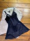 Camisola C-Chick em Tule com Renda Preta