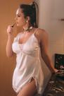 Camisola Cetim Luxuosa Reveillon Nupcias Noiva Lua de mel