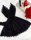 Camisola com calcinha renda se