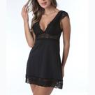 Camisola Curta Com Renda D'Rend 307 Microfibra Camisola Curta Com Renda D'Rend 307 Microfibra
