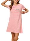 Camisola Curta Daisy Days & Borth 56.38.0004 Juvenil Estampa Luas Algodão T. 10/14