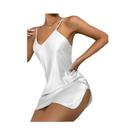 Camisola Curta Feminina Fresca E Respirável, Pijama Casual Para Casa, Roupa De Dormir Em Imitação De
