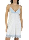 Camisola Curta Inspirate 160730 Feminina Poá Renda e Viscose T. P/GG