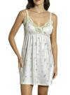 Camisola Curta Inspirate 160940 Feminina Estampada Renda e Microfibra T. P/GG