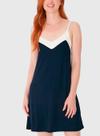 Camisola Curta Malwee 1000130658 Feminina Alças Finas Decote V Viscose Stretch T. P/GG