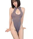 Camisola de dormir SINROYEE Cheongsam Style para mulheres