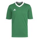 Camisola de futebol adidas Kids' Entrada 22 Team Verde/Branca
