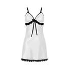 Camisola De Seda Imitada Com Renda Para Mulheres, Vestido De Dormir Com Alças, Estilo Camisola De Seda Imitada Com Renda Para Mulheres, Vestido De Dormir Com Alças, Estilo
