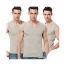 Camisola do algodão puro para homens, Undershirt do halterofilismo, Colete Outerwear do movimento