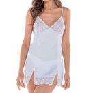 Camisola em Microfibra e Renda Gueixa 30297 Demillus