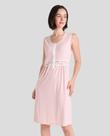 Camisola Feminina Canelada com Renda Rosa Lohe