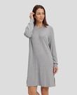 Camisola Feminina Decote V Macia Cinza Lohe