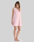 Camisola Feminina Estampada Macia com Corações Rosa Lohe
