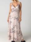Camisola Longa Inspirate 180770 Feminino Luxury Flower Microfibra T. P/GG