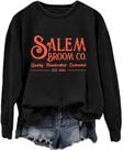 Camisola LYEIAO Hocus Pocus Halloween de manga comprida S