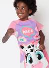 Camisola manga curta teen visco vaca patches puket tamanho:8