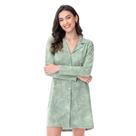 Camisola Manga Longa Americana Verde Grigio