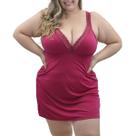 Camisola Plus Size em Liganete Vi Lingerie .