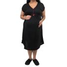 Camisola Plus Size Linda Gestante Amamentação e Pós Parto Corações