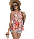 Camisola regata com sutiã embutido sem mangas e camisola acolchoada Camisola regata com sutiã embutido sem mangas e camisola acolchoada