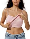 Camisola regata ZeroBound com sutiã de prateleira embutido para mulheres Camisola regata ZeroBound com sutiã de prateleira embutido para mulheres
