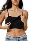 Camisola regata ZeroBound com sutiã de prateleira embutido preto 2XL