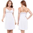 Camisola Renda Luxo Moda Sensual Feminino Pijama Linha Noite Conforto