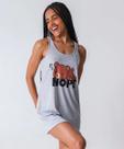 Camisola Sem Maga Estampa Urso Marisa Cinza-72026