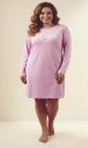 CAMISOLA SENHORA MANGA LONGA PLUS SIZE COM PALA Nº 50 AO 54