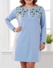 CAMISOLA SENHORA MANGA LONGA PLUS SIZE COM PALA Nº 56 AO 60 CAMISOLA SENHORA MANGA LONGA PLUS SIZE COM PALA Nº 56 AO 60