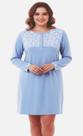 CAMISOLA SENHORA MANGA LONGA PLUS SIZE COM PALA Nº 56 AO 60