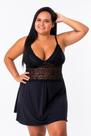Camisola Sensual Plus Size de Renda Sem Bojo Linha Noite Pijama Verão Camisola Sensual Plus Size de Renda Sem Bojo Linha Noite Pijama Verão