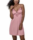 Camisola Tatiana DeMillus 30091Tamanho ME Rosa Blush Jérsey Microfibra e Tule com Bordado Exclusivo