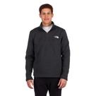 Camisola THE NORTH FACE Tsillan com ¼ de zíper para homens - cinza escuro Camisola THE NORTH FACE Tsillan com ¼ de zíper para homens - cinza escuro
