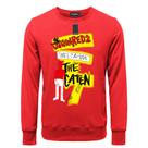 Camisolas masculinas DSQ, pulôveres quentes, gola redonda, suéteres longos