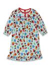 Camisón Daniel Tigre Barrio Niña Pequeña 3T Azul