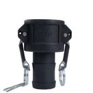 Camlock Fittings Quafwia 2 peças de polipropileno 1-1/2 tipo C