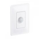 Campainha Cigarra Conjunto Pial Zeffia Modulo Com Placa Branca 127V. - 0132