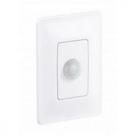 Campainha Cigarra Conjunto Pial Zeffia Modulo Com Placa Branca 220V. - 0133