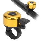 Campainha de bike estilo vintage em aco cromado adulto infantil toque trim trim tradicional dourado Campainha de bike estilo vintage em aco cromado adulto infantil toque trim trim tradicional dourado