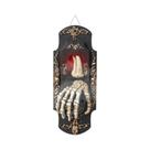 Campainha De Esqueleto De Halloween Com Luz E Sons Assustadores Para Decoração De Festa De Casa