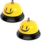Campainha de mesa de jantar Call Bell Anovo Service Bell (pacote com 2)