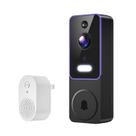 Campainha de vídeo FineLuck Wireless AI Human Detection