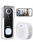 Campainha de vídeo sem fio iEGeek J9 1080P FHD com Chime e Alexa