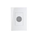 Campainha Eletrônica MarGirius Sleek 2 Tons com Placa 4x2 Branca Bivolt