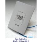 Campainha Eletrônica Residencial Embutir em Caixa 4x2" Bivolt Campainha Eletrônica Residencial Embutir em Caixa 4x2" Bivolt