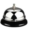 Campainha EMP Sinaleta Sino de Mesa Em Metal P Hotel Bar Cozinha Recepção Cor Prateado